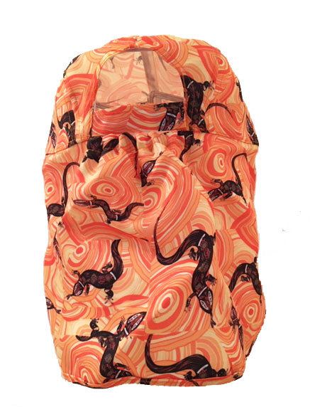 Adult Goanna Flap Hat