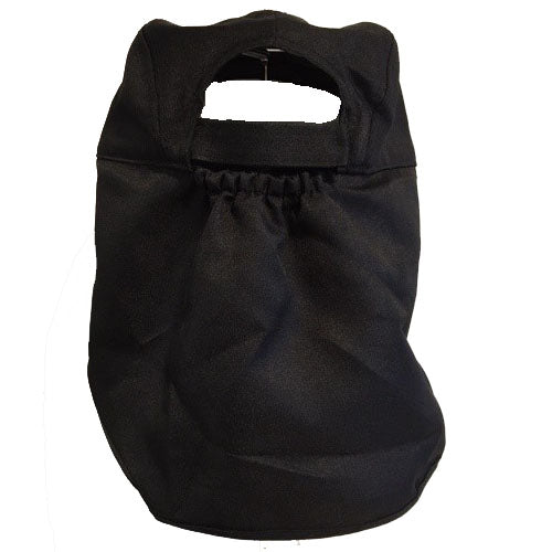 Adult Black Flap Hat