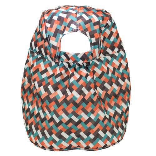 Chevy-chevron patterned adult legionnaires hat UPF50+ get flapped-back