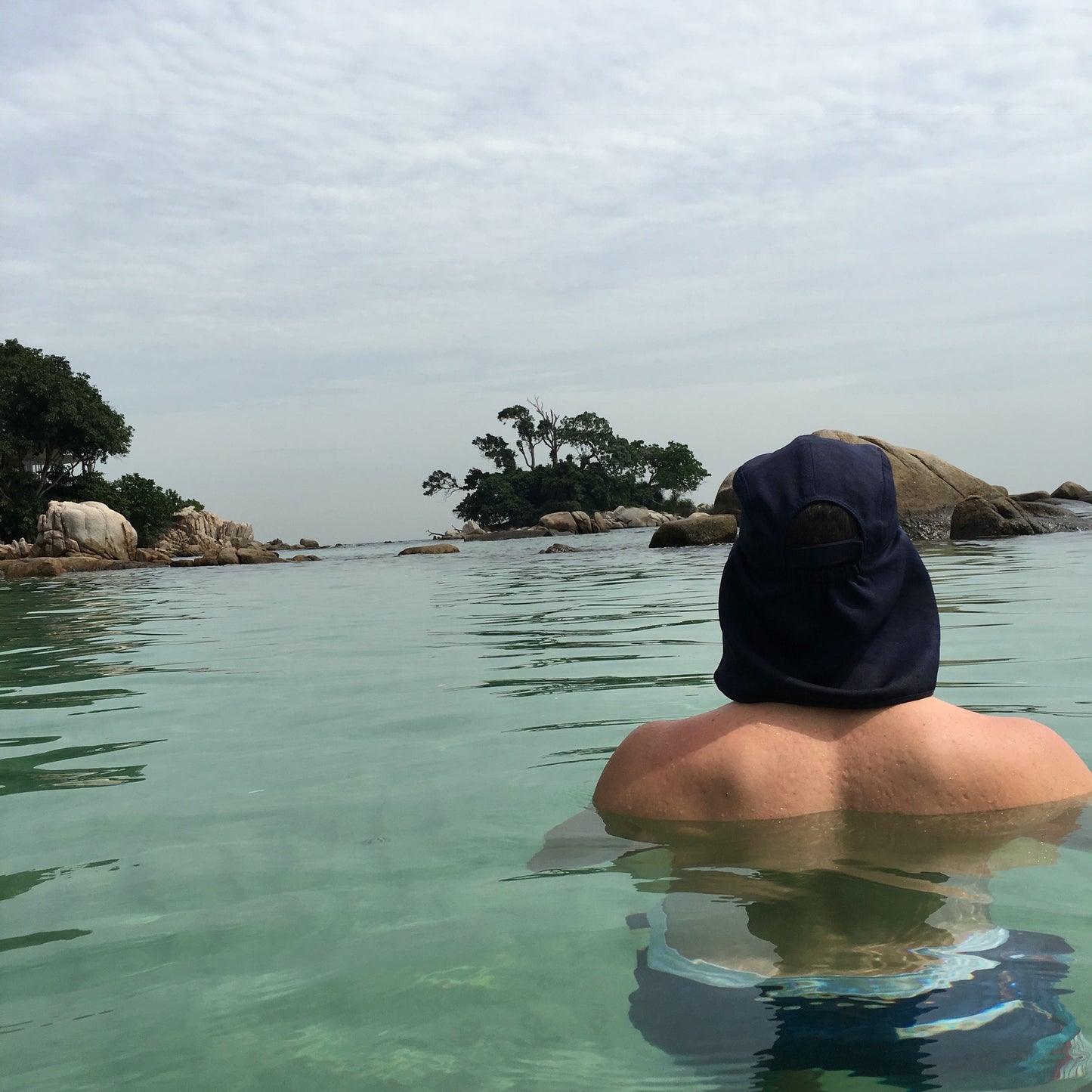 Adult Blue Steel Flap Hat