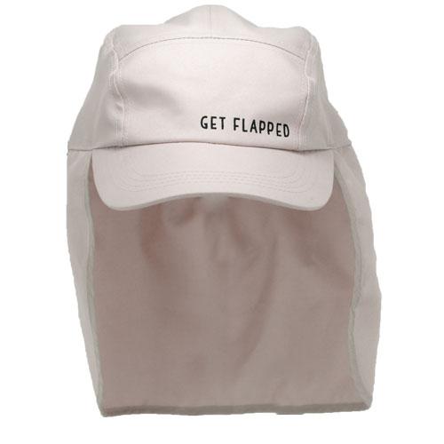 Sandy-beige coloured adult legionnaires hat UPF50+ get flapped-front