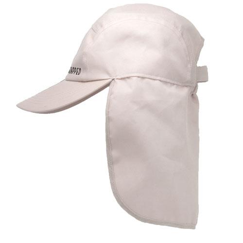 Sandy-beige coloured adult legionnaires hat UPF50+ get flapped-side