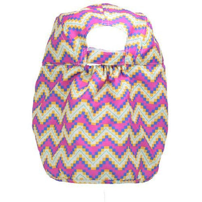 Ziggy-zigzag aztec patterned adult legionnaires hat UPF50+ get flapped-back