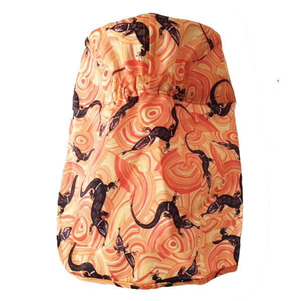 Adult Goanna Flap Hat without ponytail hole